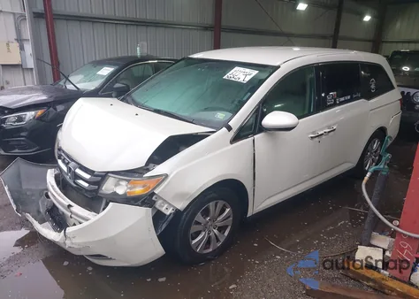 2016 Honda Odyssey Ex из США, поврежденный, VIN 5FNRL5H40GB074162